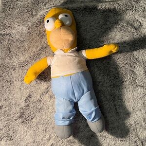 Homer Simpsons Plush 13 inch Read